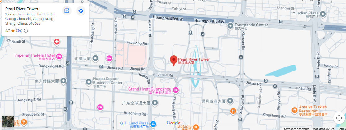 Pearl River Tower, Guangzhou